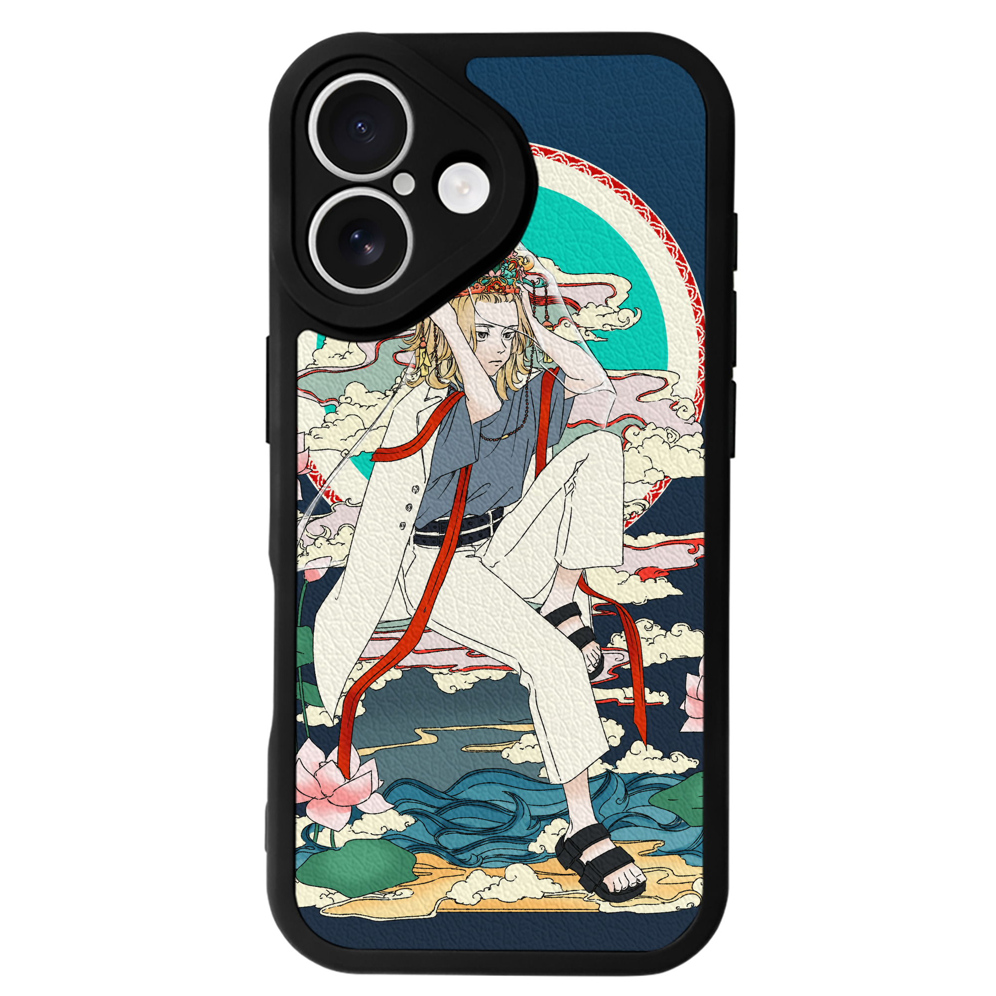 （画像用） 東京リベンジャーズ Tokyo Revengers 【iPhone 16シリーズ対応】シリコンスマホケース（レザー調） 材質：シリコン